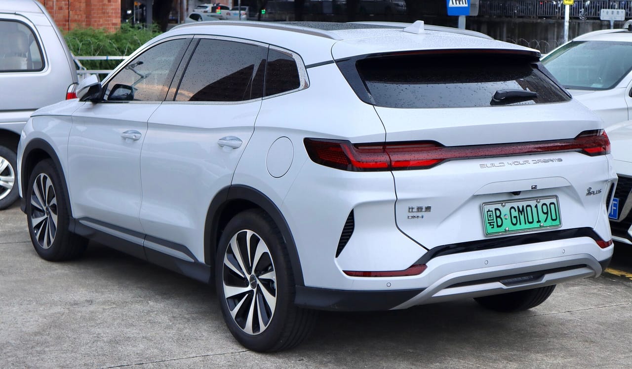 BYD Song Plus kapak