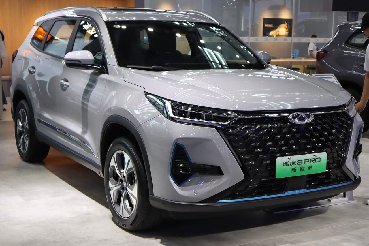 Chery Tiggo 8 kapak
